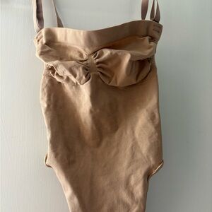 SKIMS Tan Bodysuit One Piece